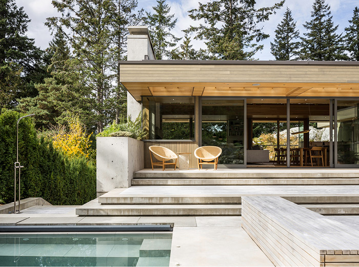 Thumbnail of Horseshoe Bay modern West Vancouver architecture contemporary house pool view